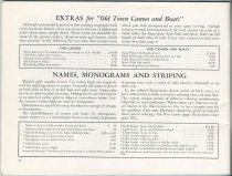 Old Town Canoes and Boats, 1954