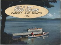 Old Town Canoes and Boats, 1954
