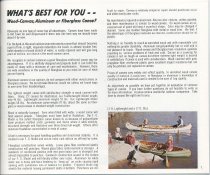 Old Town, 1967 : Catalogue of Boats, Canoes & Equipment