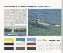 Old Town, 1967 : Catalogue of Boats, Canoes & Equipment