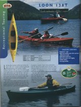 Old Town : Canoes, Kayaks & Accessories : 1999 Catalog