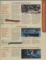 Old Town : Canoes, Kayaks & Accessories : 1999 Catalog