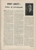 Henry Abbott: Father of Calculagraph