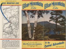 Blue Mountain Lake : In the Central Adirondacks : New York State