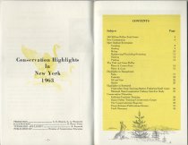 Conservation Highlights : In New York, 1963