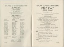 50 years of Conservation in New York State : Official Program, Lake Placid,