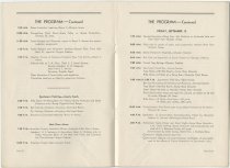 50 years of Conservation in New York State : Official Program, Lake Placid,