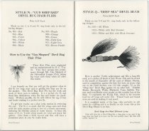 How to Catch a Fish with O. C. Tuttle's Devil Bugs : Made at Old Forge, N.Y