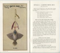 How to Catch a Fish with O. C. Tuttle's Devil Bugs : Made at Old Forge, N.Y