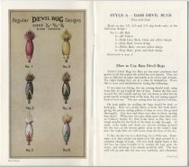 How to Catch a Fish with O. C. Tuttle's Devil Bugs : Made at Old Forge, N.Y