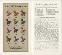 How to Catch a Fish with O. C. Tuttle's Devil Bugs : Made at Old Forge, N.Y