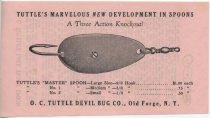 Tuttle's Marvelous New Development in Spoons : A Three Action Knockout!