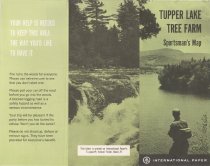 Tupper Lake Tree Farm : Sportsman's Map