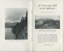 A University Club in the Wilderness / by Reginald T. Townsend