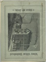 Catalogue and Price List for 1884 : Factory at Peterborough, Ont., Canada /