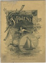 St. Lawrence River Skiff, Canoe and Steam Launch, 1895