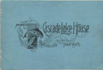 Adirondack Mountains : Cascade Lake House, Cascadeville, Essex County, New York