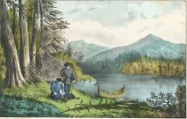 In the Northern Wilds. Trapping Beaver.