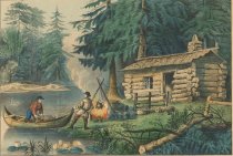 Hunting in the Northern Woods.