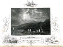 Timber Raft On Lake Champlain.