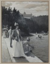 At Bluff Point, Lake Champlain