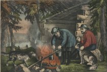 The Life of a Sportsman. Camping in the Woods.