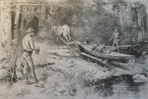 Canoeing in the North Woods--a 'Carry'
