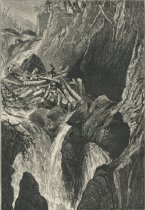 Clearing a Jam, Great Falls of the Ausable