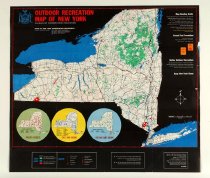 Outdoor recreation map of New York