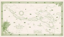 Map of Blue Mountain, Utowana and Eagle Lakes.... | Adirondack Experience