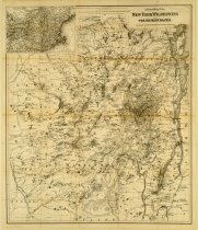 Colton's Map of the New York Wilderness and the Adirondacks
