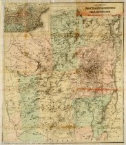 Colton's Map of the New York Wilderness and the Adirondacks