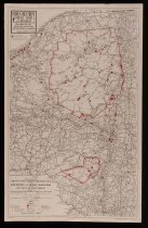 Map showing Highways, Public Campsites...in Adirondack & Catskill Mts....