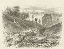 Altes fort in Crownspoint