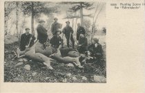 55350 Hunting Scene in the "Adirondacks"