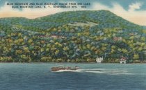 Blue Mountain and Blue Mountain House from the Lake. Blue Mountain Lake, N.Y., Adirondack Mts