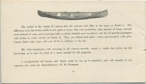 E. H. Gerrish, Bangor, Me., Pioneer Manufacturer of Canvas Canoes