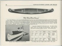 1917 Catalog : Canvas Covered Canoes, Boats and Equipments