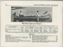 1917 Catalog : Canvas Covered Canoes, Boats and Equipments