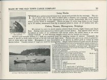 1917 Catalog : Canvas Covered Canoes, Boats and Equipments
