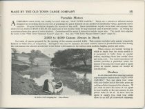 1917 Catalog : Canvas Covered Canoes, Boats and Equipments