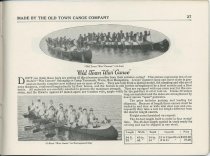 1917 Catalog : Canvas Covered Canoes, Boats and Equipments