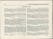 1917 Catalog : Canvas Covered Canoes, Boats and Equipments