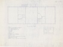 Karen Lux measured drawings of Sagamore main lodge
