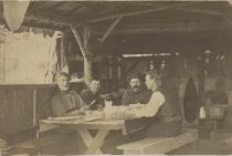 photo - mounted; sepia