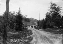 STATE ROAD AND RIVER BRIDGE, LAKE DRIVE, OLD FORGE, N.Y.