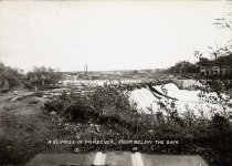 A Glimpse of McKeever, from below the Dam.