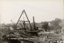A Portable Derrick. B.C. Dam. Hinckley, N.Y. No.19.