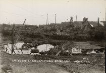 The Flood of the Coffer Dam. Barge Canal. Hinckley, N.Y. No.4.