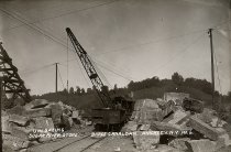 Unloading Sugar River Stone. Barge Canal Dam. Hinckley, N.Y. No.6.